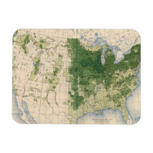 158 Oats/sq mile Magnet