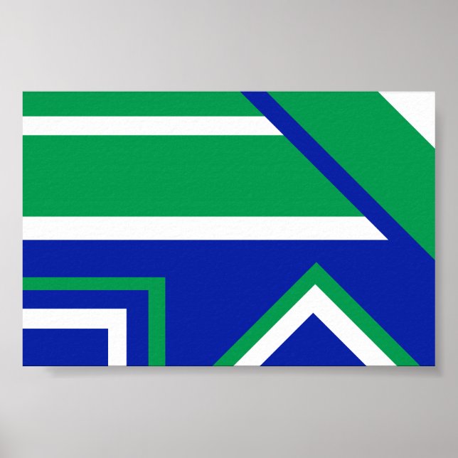 15 Adjustable Swatches Background on a Poster (Front)