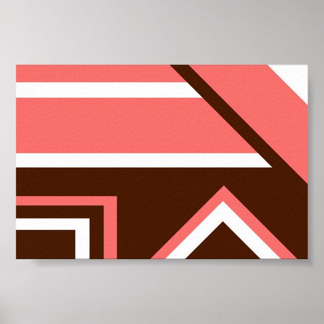 15 Adjustable Swatches Background on a Poster (Front)