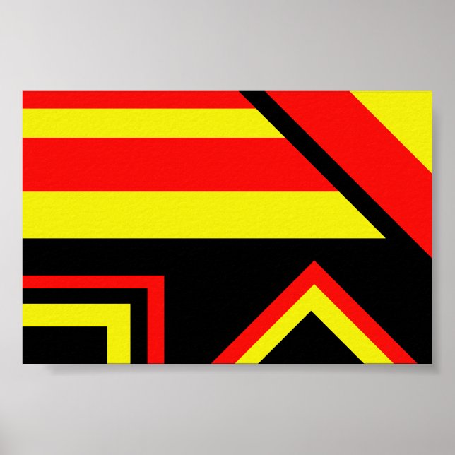 15 Adjustable Swatches Background on a Poster (Front)