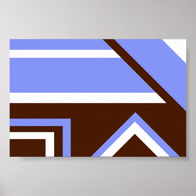 15 Adjustable Swatches Background on a Poster (Front)