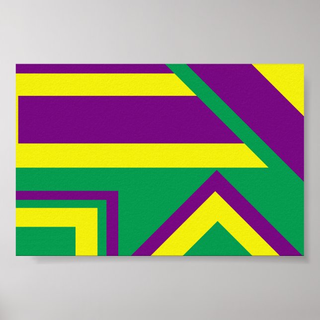 15 Adjustable Swatches Background on a Poster (Front)