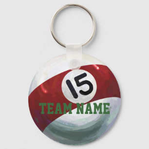 15 Ball Key Ring