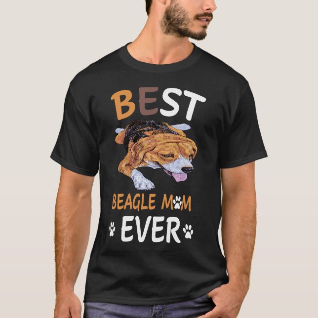 15 Best Beagle Mum Ever T-Shirt (Front)