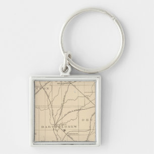 15 Centre of population Key Ring