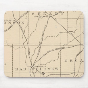 15 Centre of population Mouse Pad