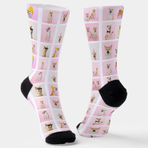 15 Collage Fun Photo Gift Custom Personalised Socks