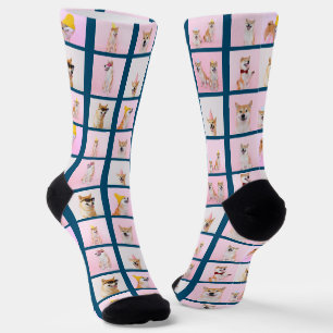 15 Collage Fun Photo Gift Custom Personalised Socks