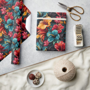 #15 Floral Pattern Wrapping Paper