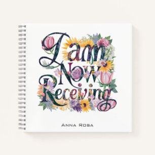 *~* 15 Flowers I AM NOW RECEIVING AP85 Manifesting Notebook