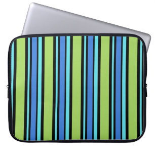 15-inch Laptop Sleeve: Deckchair Stripe Pattern Sleeve