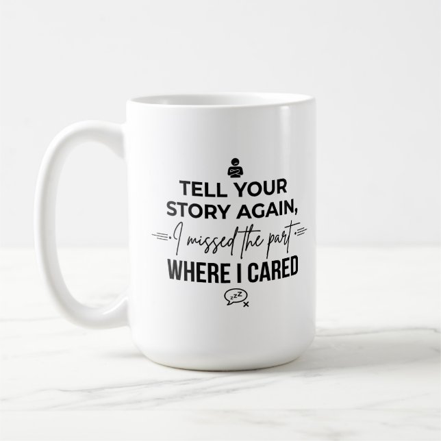15 oz Classic Mug Where's My Brain (Left)