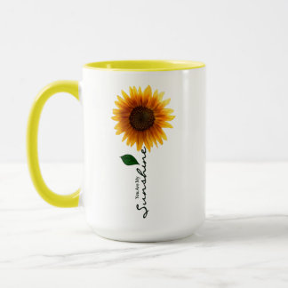 15 oz. Combo Mug - You Are My Sunshine