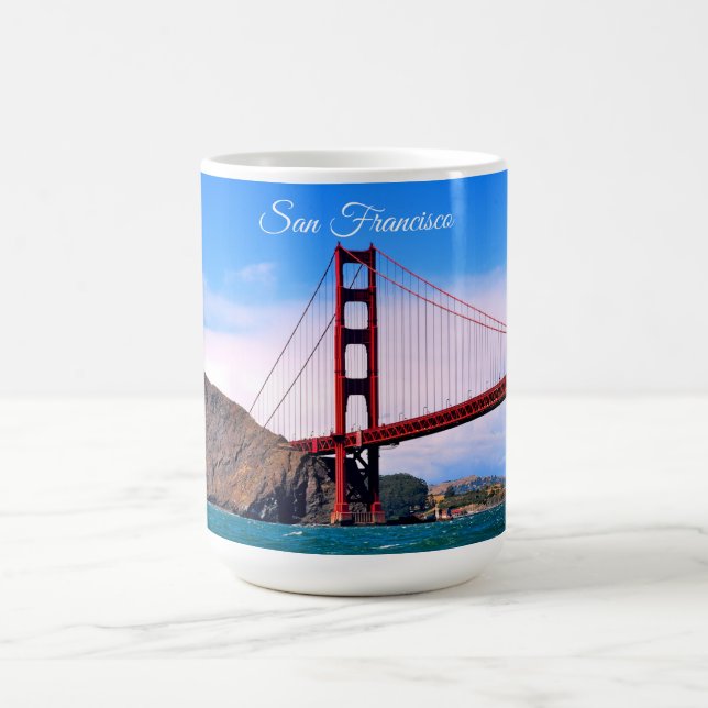 15 oz GOLDEN GATE BRIDGE SAN FRANCISCO COFFEE MUG (Center)