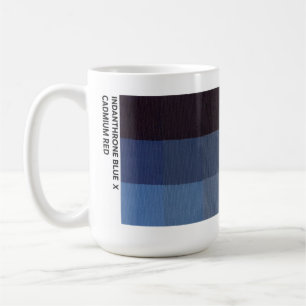 15 oz Indanthrone Blue x Cadmium Red Mug