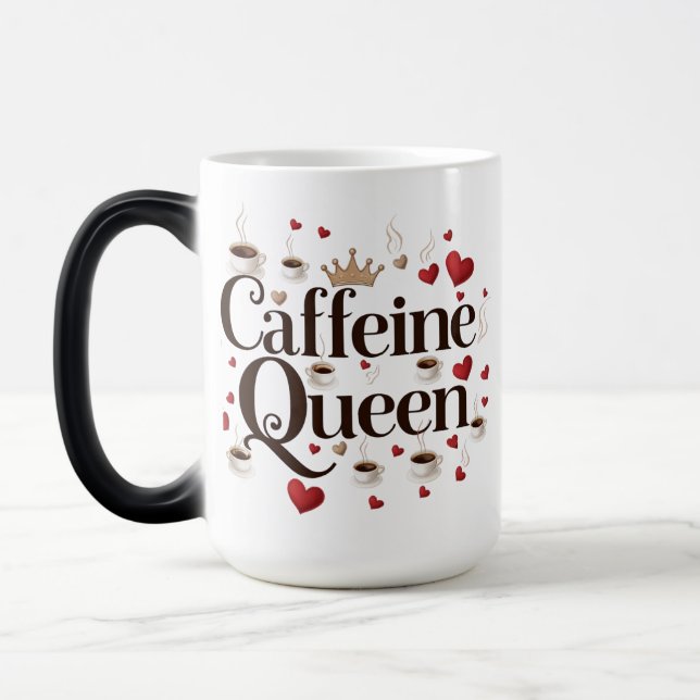 15 oz Morphing Mug for Coffee Lovers (Left)