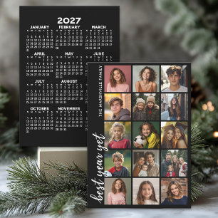 15 Photo Best Year Yet HYN 2027 Calendar Holiday Card