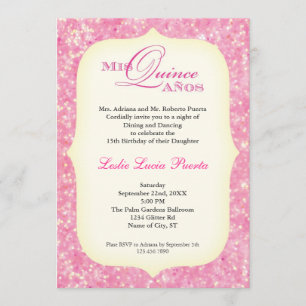 15 Quinceanera Birthday Invitation
