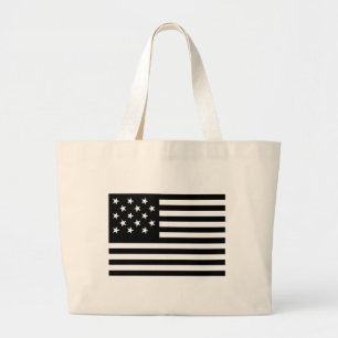 15 Star Us Flag Large Tote Bag