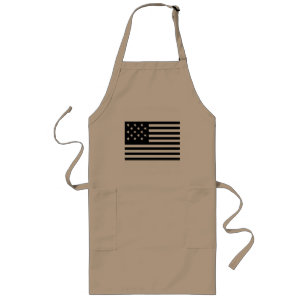 15 Star Us Flag Long Apron