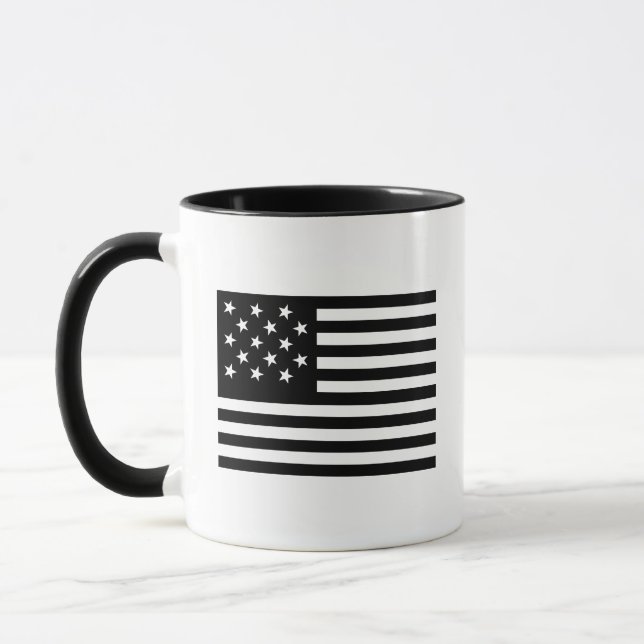 15 Star Us Flag Mug (Left)