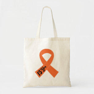 15 Year Survivor Leukaemia Orange Ribbon Tote Bag