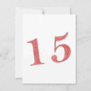 15 years anniversary card