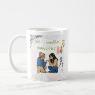 15 Years of Friendship & Counting   Best Friends Coffee Mug