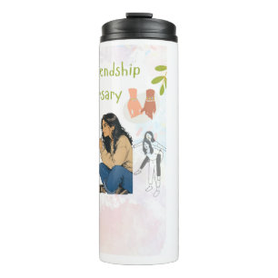 15 Years of Friendship & Counting Best Friends Thermal Tumbler