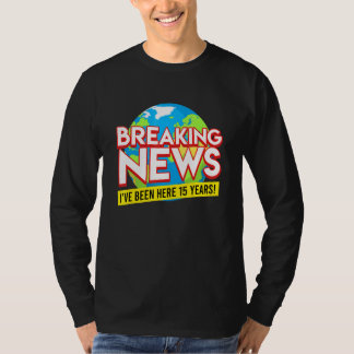 15 Years Of Service Company Anniversary 15 Years W T-Shirt