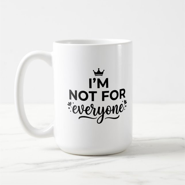 15oz Classic Mug for Coffee Lovers (Left)