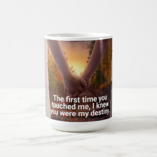 15oz Coffee Mug with Love Quote and Picture