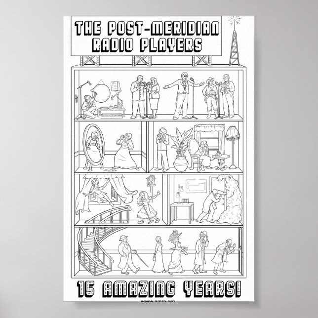 15th Anniversary B/W Poster (Front)