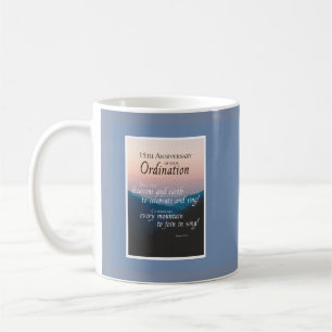 15th Anniversary of Ordination Congratulations Coffee Mug