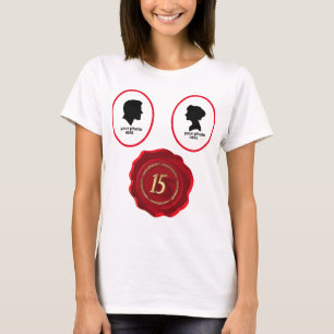15th anniversary red wax seal T-Shirt