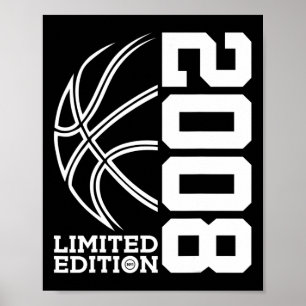 15th Birthday Basketball Limited Edition 2008 1 Poster