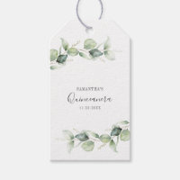 15th Birthday Eucalyptus Quinceanera Greenery