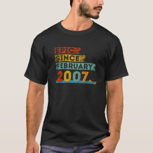 15Th Birthday For 15 Year Old Epic Since February T-Shirt