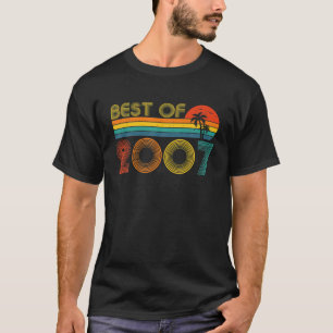 15Th Birthday Gifts Best Of 2007 Retro Idea Boys A T-Shirt