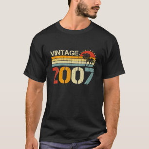 15Th Birthday Gifts Vintage 2007 Limited Edition 1 T-Shirt