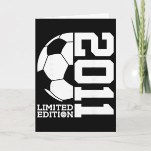 15th Birthday Soccer Limited Edition 2011 Card