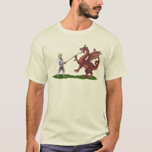 15th Century Saint George and the Dragon T-Shirt