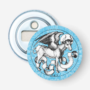 15th Century St Luke's Emblem Winged Bull Bottle Opener