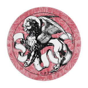 15th Century St Mark's Emblem Winged Lion Cutting Board