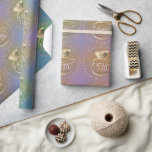 15th Crystal Wedding Anniversary Wrapping Paper<br><div class="desc">Sometimes simply stating their special milestone on an elegant and understated wrapping paper is the best gift,  especially designed with a nod to the traditional fifteenth anniversary gift of crystal!</div>