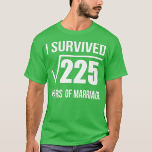 15th Marriage Anniversary Wedding Gift 15 years We T-Shirt