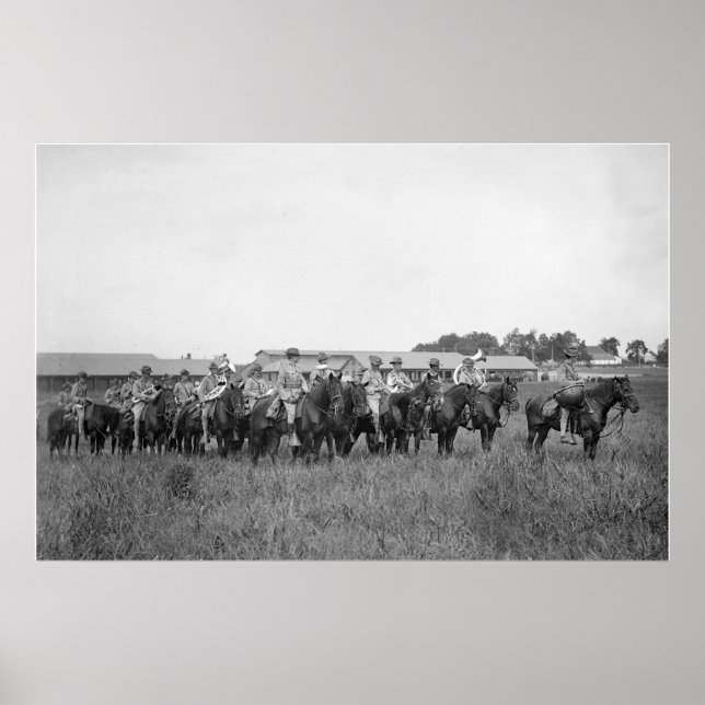 15th U.S. Cavalry Band, early 1900s Poster (Front)