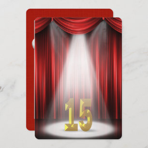 15th Wedding Anniversary Party Invitation