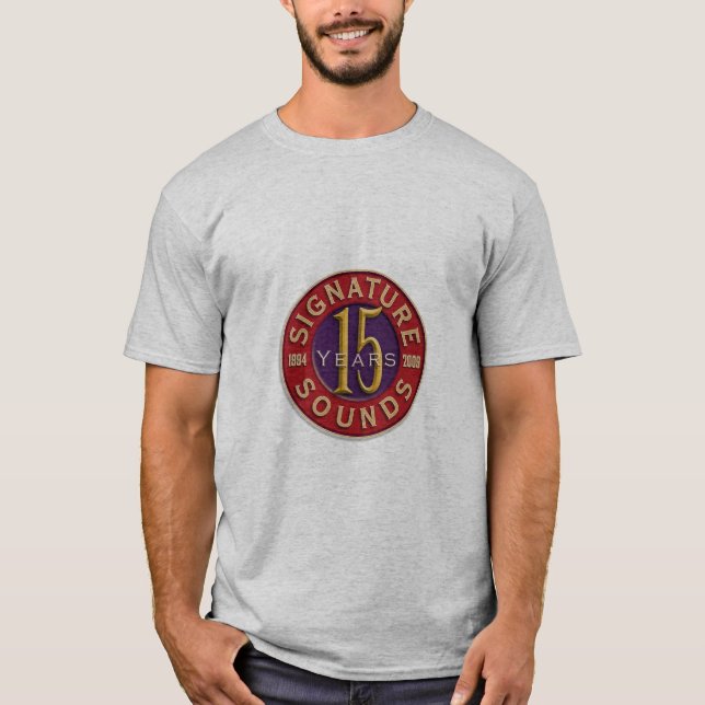 15years Signature Sounds Artist Shirt (Front)
