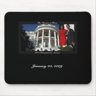 1600 Mousepad Obama Black